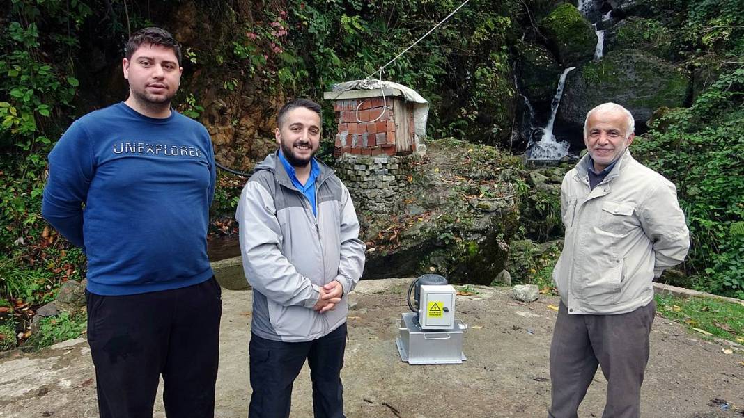 Giresunlu zeka: Akan suyu bile paraya dönüştürüyor! 1